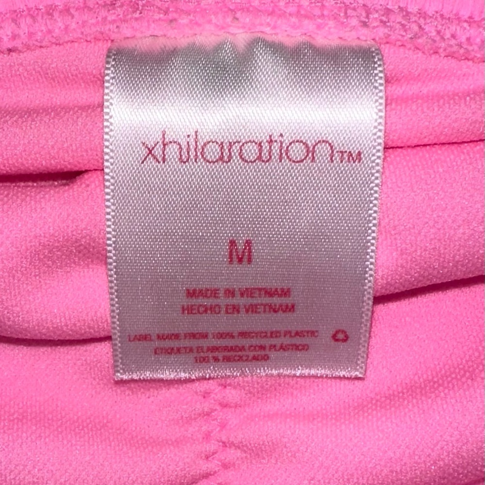Pink Ribbed Triangle Bikini Set - Picture 7 of 8